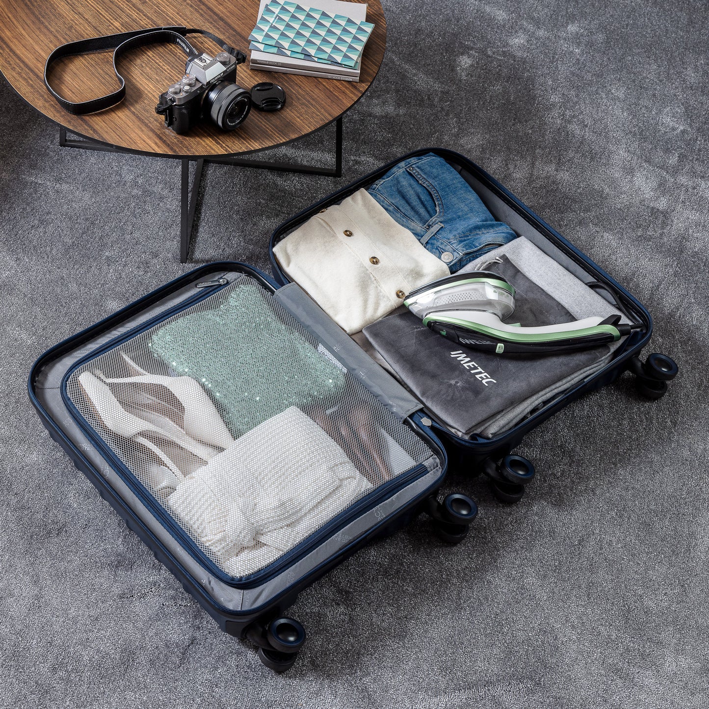 Steam Easy Plancha Vertical de Mano, planchado en vertical y horizontal